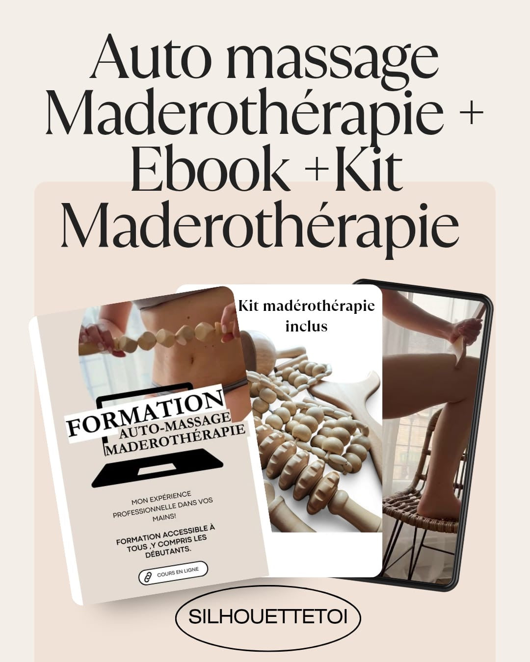 Formation madérothérapie à la maison (vidéo + kit)